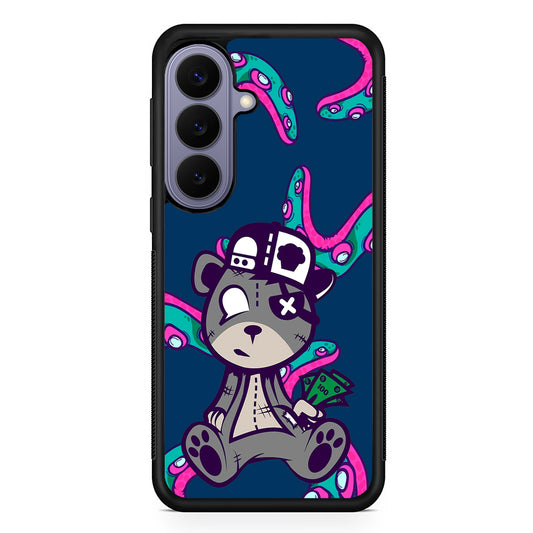 Gangsta Bear Need The Money Samsung Galaxy S26 Case | Durable Rubber Case for Samsung Galaxy S26