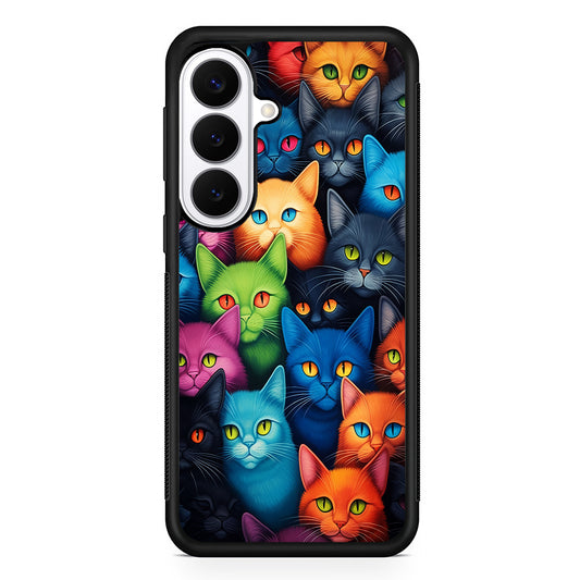 Collection of Colorful Cats Samsung Galaxy S26 Plus Case | Slim Protective Cover for Samsung Galaxy S26 Plus