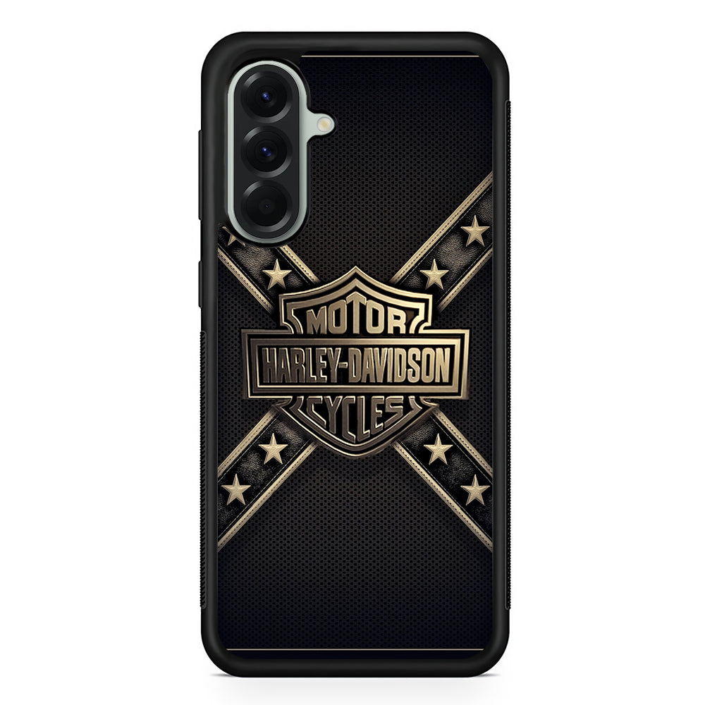 Harley Davidson Golden Star Samsung Galaxy A56 Case | Durable Samsung Galaxy A56 Cover