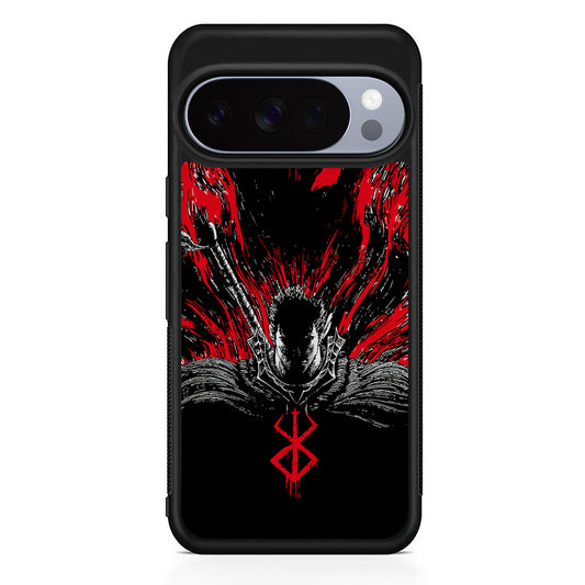 Guts Berserk The Black Swordsman Google Pixel 10 Pro Case | Slim Google Pixel 10 Pro Rubber Case
