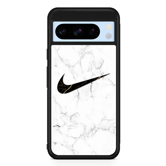 Nike Gold Line in Marble Google Pixel 8 Pro Case | Premium Protective Case for Google Pixel 8 Pro
