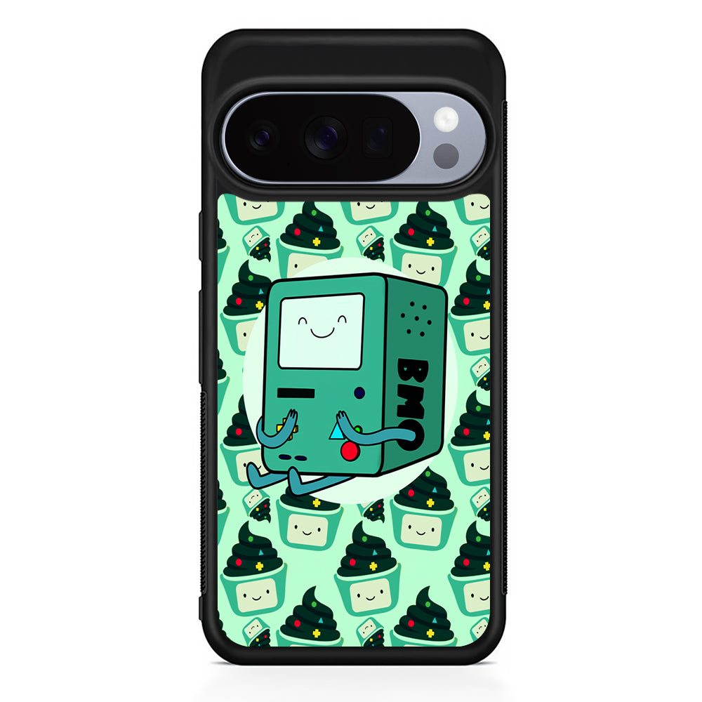 Adventure Time BMO Cartoon Google Pixel 10 Pro Case | Slim Google Pixel 10 Pro Rubber Case