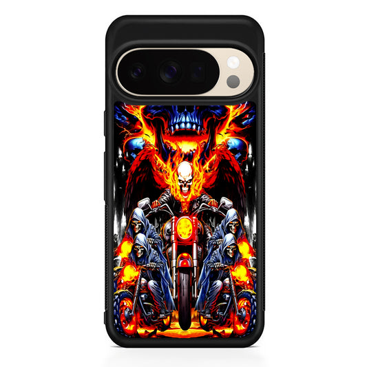 Ghost Rider and His Troops Google Pixel 10 Pro XL Case | Slim Google Pixel 10 Pro XL Protective Case