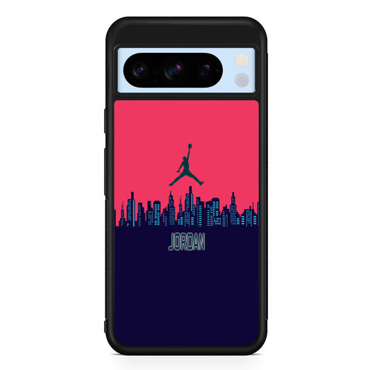 Jordan  Jump City Magenta Google Pixel 8 Pro Case | Slim Protective Cover