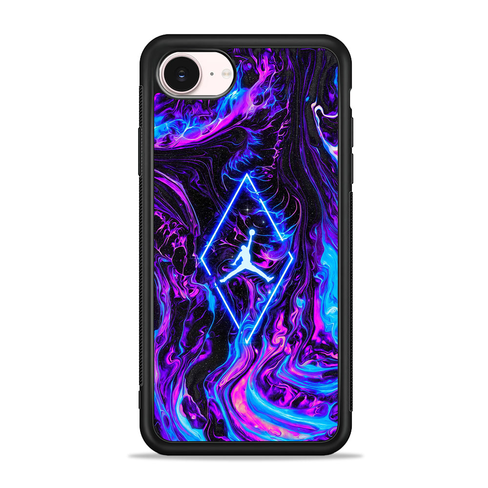 Air Jordan Luminesce The World iPhone 17e Case - Silicone Case