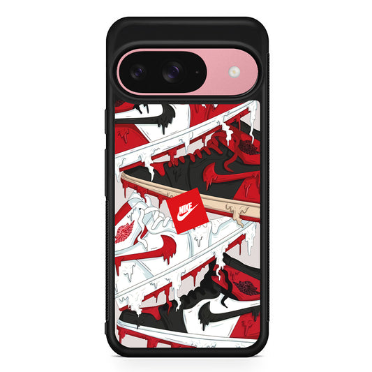 Nike Melt and Drip Google Pixel 9 Case | Durable Google Pixel 9 Cover