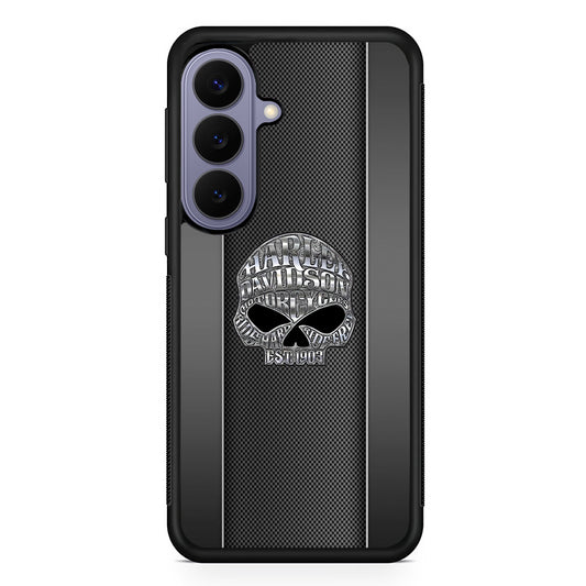 Harley Davidson Old Skull Samsung Galaxy S26 Case | Lightweight Samsung Galaxy S26 Phone Case