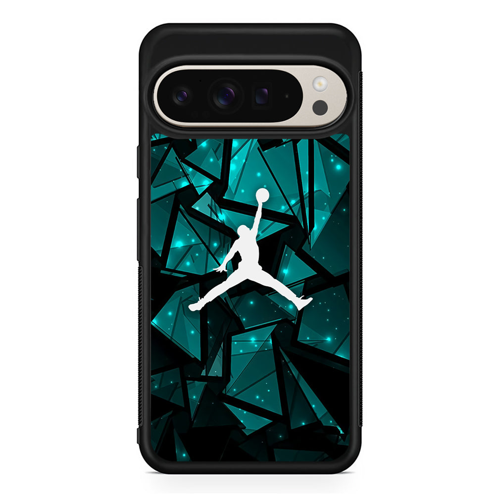 Air Jordan Shards of Crystal Google Pixel 9 Pro Case | Slim Protective Cover