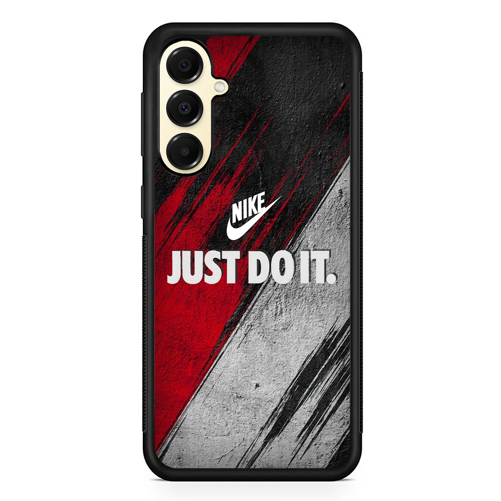 Nike Texture Abstract Red White Samsung Galaxy A16 Case | Custom Protective Samsung Galaxy A16 Case