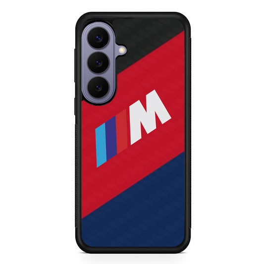 BMW Three Colour Colour Samsung Galaxy S26 Case | Slim Protective Rubber Case for Samsung S26