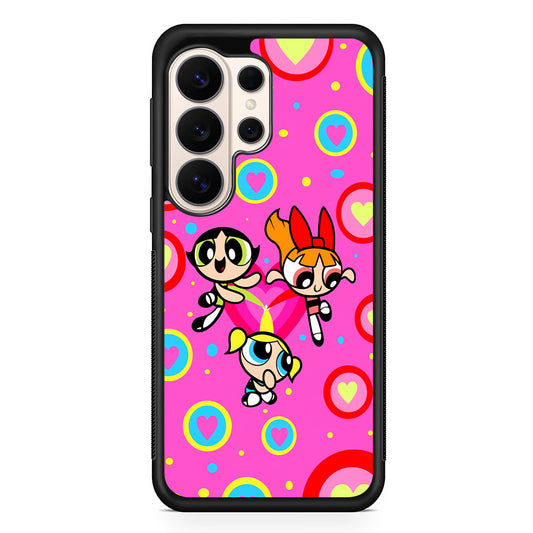 The Powerpuff Girls Love Pattern Samsung Galaxy S26 Ultra Case | Slim Protective Case for Samsung Galaxy S26 Ultra