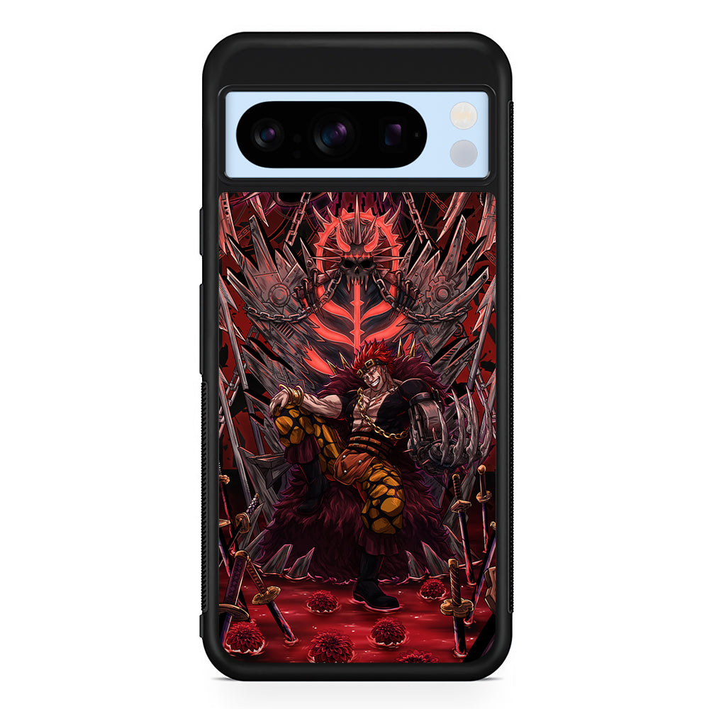 One Piece Eustass Captain Kid Google Pixel 8 Pro Case | Slim Rubber Case for Google Pixel 8 Pro