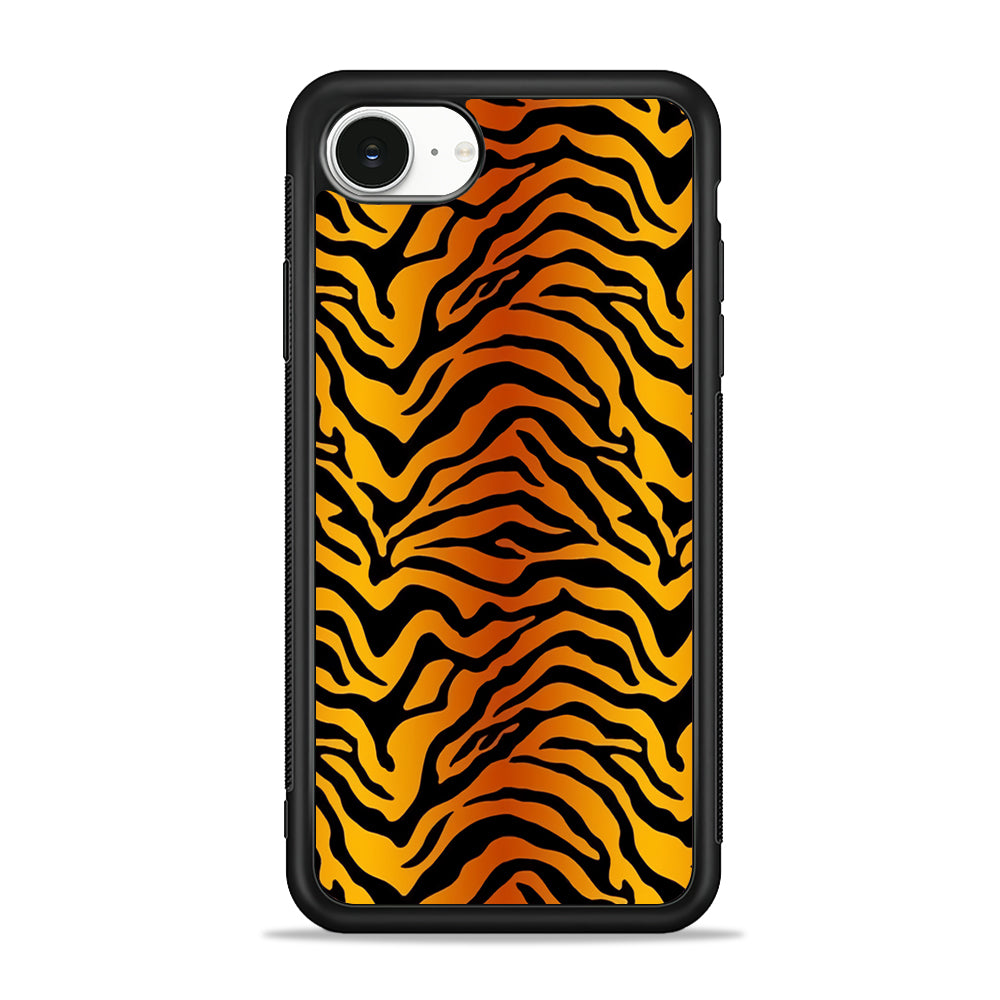 Tiger Stripe Skin Pattern iPhone 16e Case | Protective Phone Cover