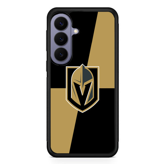 NHL Vegas Golden Knights Logo Samsung Galaxy S26 Case | Durable Rubber Case for Samsung Galaxy S26