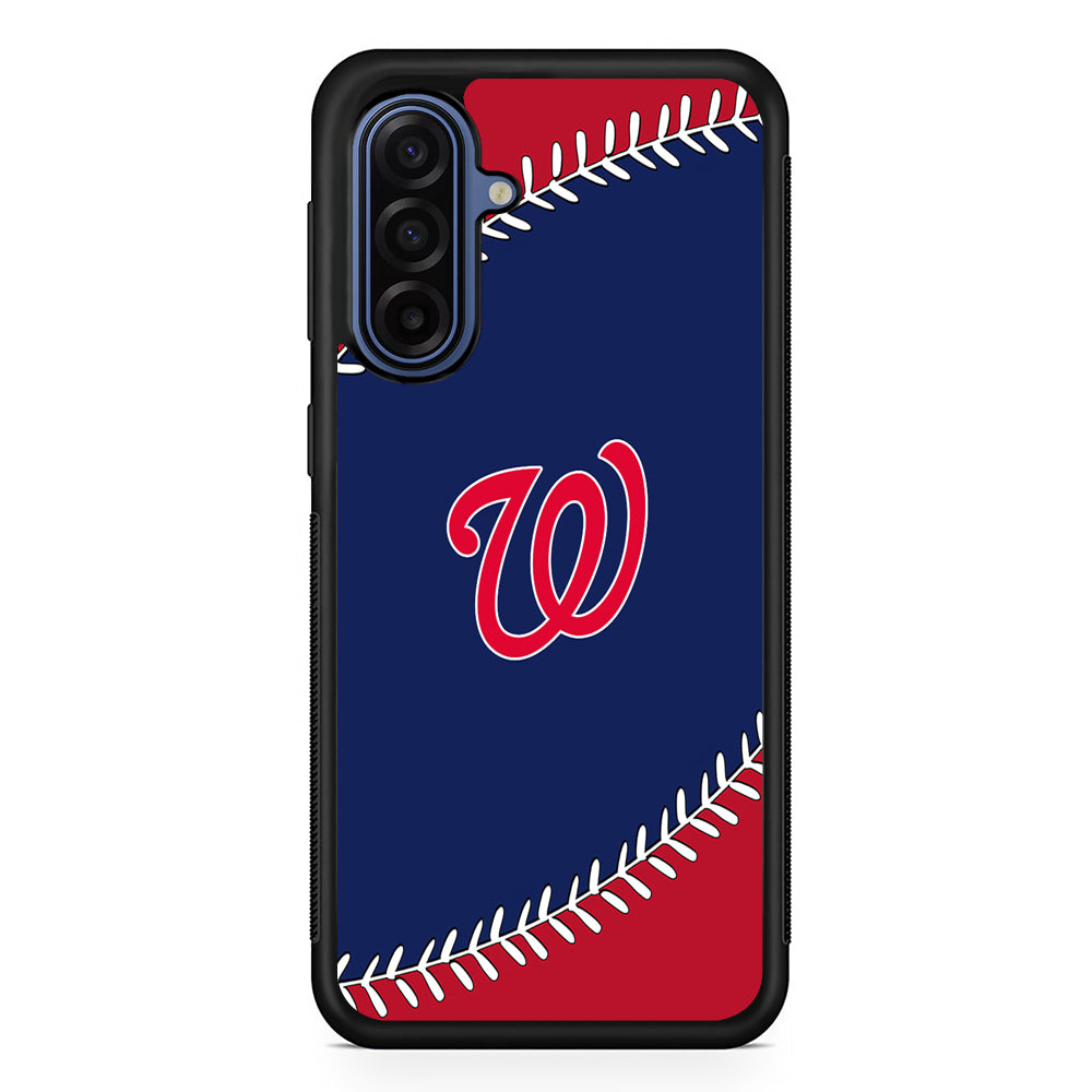 MLB Washington Nationals Logo Samsung Galaxy A17 Case | Slim Protective Phone Cover