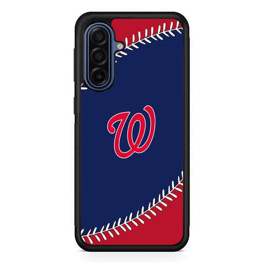 MLB Washington Nationals Logo Samsung Galaxy A17 Case | Slim Protective Phone Cover