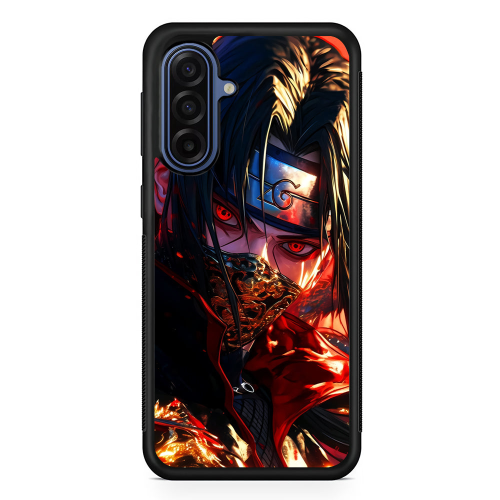 Itachi Uchiha Using a Mask Samsung Galaxy A17 Case | Slim Protective Phone Cover