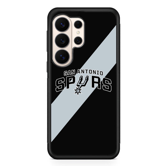 NBA San Antonio Spurs Stripe Samsung Galaxy S26 Ultra Case | Slim Protective Case for Samsung Galaxy S26 Ultra