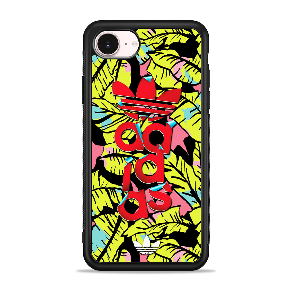 Adidas Nature Banner iPhone 17e Case - Silicone Case