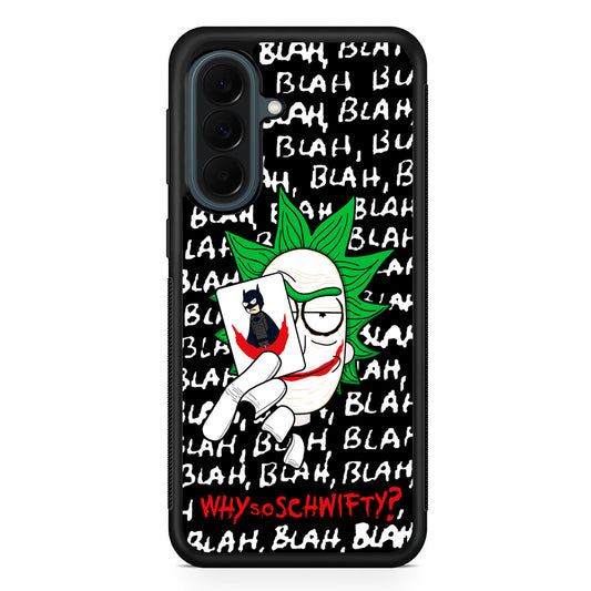 Rick Joker Quotes Samsung Galaxy A37 Case | Samsung Galaxy A37 Rubber Phone Case