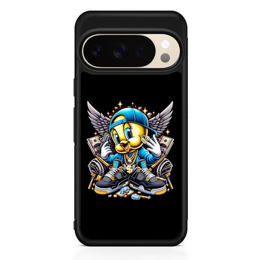 Tweety Bird Rich Google Pixel 10 Pro XL Case | Slim Google Pixel 10 Pro XL Protective Case