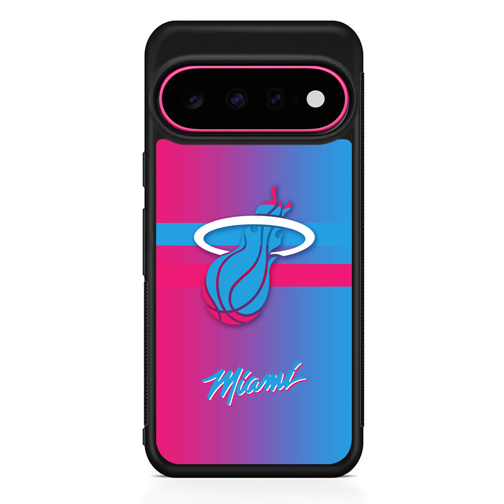 NBA Miami Heat Spectrum Google Pixel 11 Case | Slim Shockproof Cover