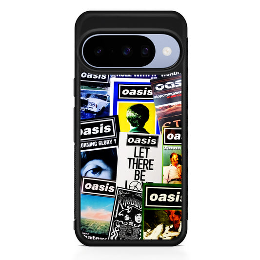 Oasis Album Cover Google Pixel 10 Case | Google Pixel 10 Rubber Protective Case