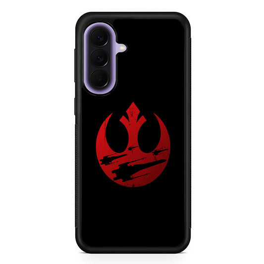 Rebel Alliance Star Wars Red Samsung Galaxy A57 Case | Slim Samsung Galaxy A57 Rubber Case