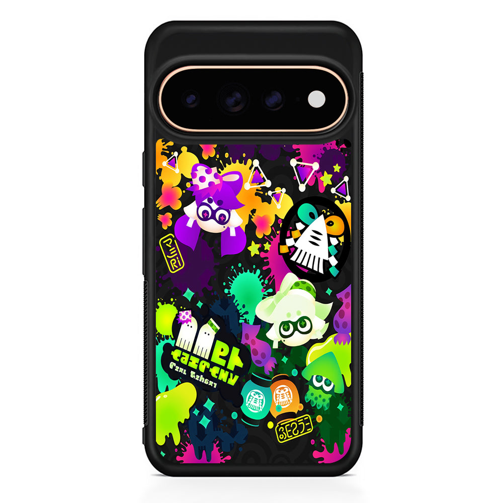 Splatoon Squid Graffiti Google Pixel 11 Pro Case - Stylish Protective Phone Case