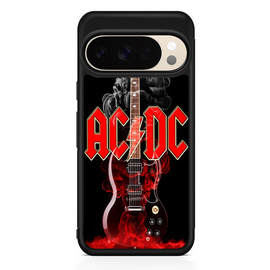 ACDC Rock Guitar Google Pixel 10 Pro XL Case | Slim Google Pixel 10 Pro XL Protective Case