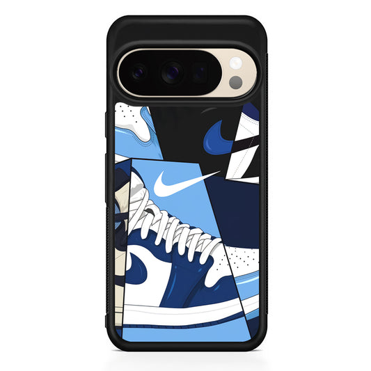 Nike Shoes Sea Color Google Pixel 10 Pro XL Case | Durable Google Pixel 10 Pro XL Cover