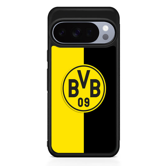Borussia Dortmund Yellow Black Google Pixel 10 Pro Case | Slim Google Pixel 10 Pro Rubber Case