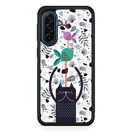 Cat Fish Aesthetic Samsung Galaxy A17 Case | Slim Protective Phone Cover