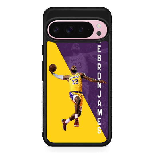 Lebron James Lakers 23 Google Pixel 9 Pro XL Case | Protective Cover