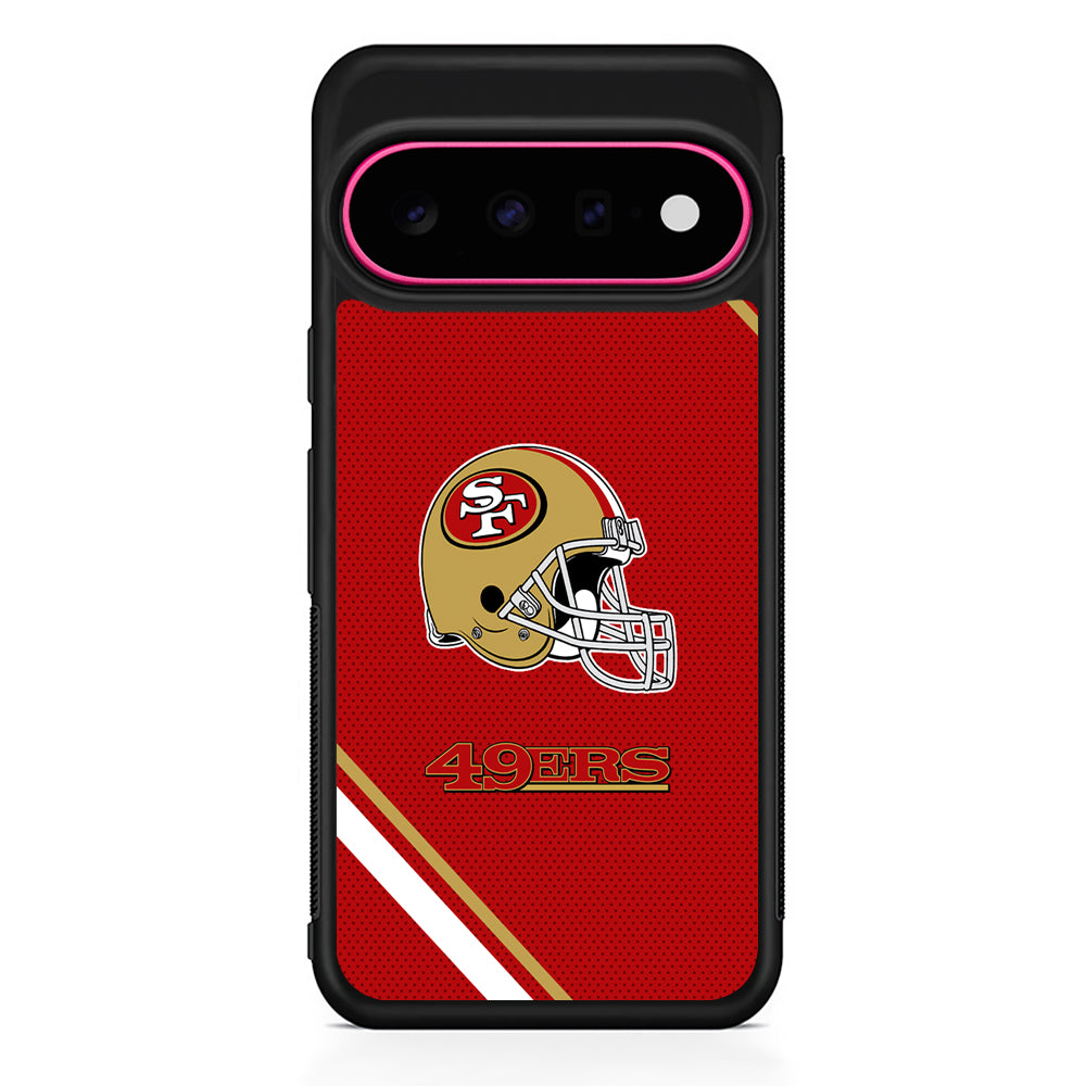 NFL San Francisco 49ers Helmet Google Pixel 11 Case | Slim Shockproof Cover