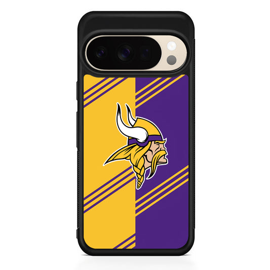 NFL Minnesota Vikings Logo Google Pixel 10 Pro XL Case | Slim Google Pixel 10 Pro XL Protective Case