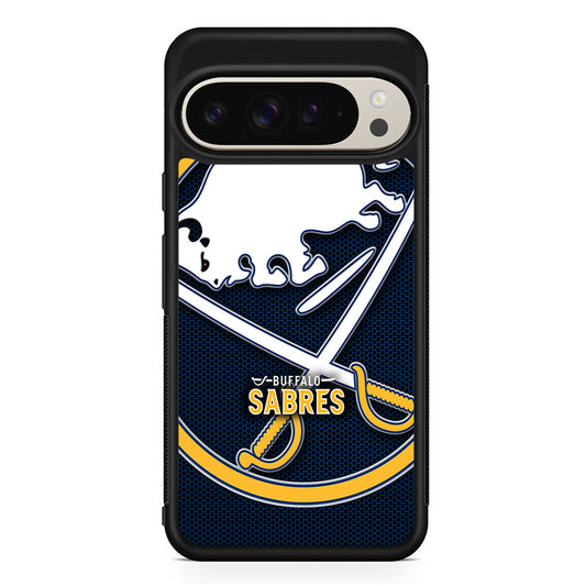 NHL Buffalo Sabres Logo Google Pixel 9 Pro Case | Slim Protective Cover
