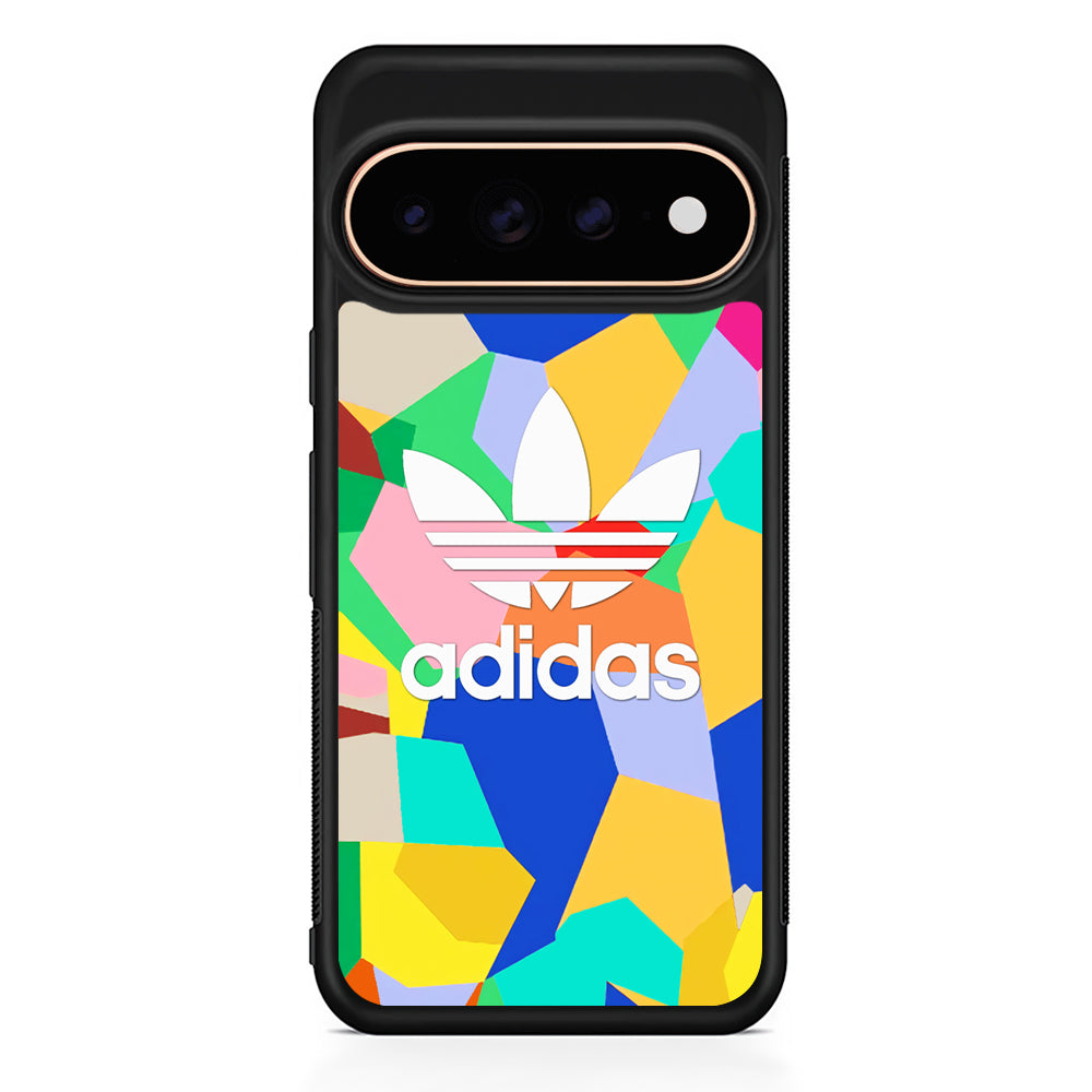 Adidas White on Canvas Google Pixel 11 Pro Case - Stylish Protective Phone Case