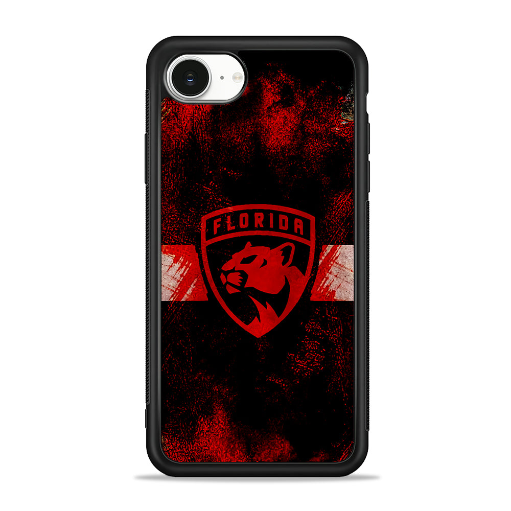 NHL Florida Panthers Abstract iPhone 16e Case | Protective Phone Cover