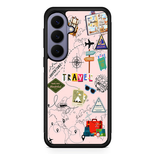 Travel and Adventure Tourism Samsung Galaxy S26 Case | Durable Rubber Case for Samsung Galaxy S26