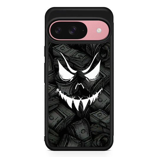 Nightmare from Your Money Google Pixel 9 Case | Google Pixel 9 Protective Rubber Case