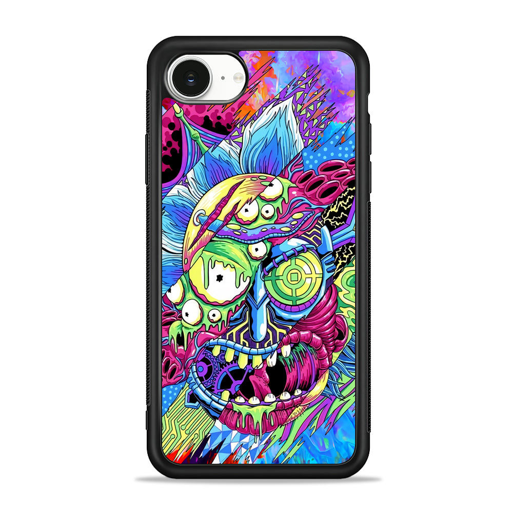 Rick Colour Trippy iPhone 16e Case | Protective Phone Cover