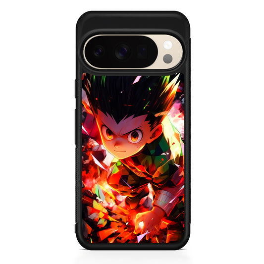 Hunter x Hunter Gon Freecss in Action Google Pixel 10 Pro XL Case | Slim Google Pixel 10 Pro XL Protective Case