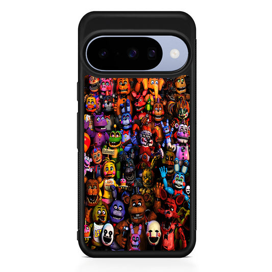 Five Nights at Freddy's FNAF Google Pixel 10 Case | Google Pixel 10 Rubber Protective Case
