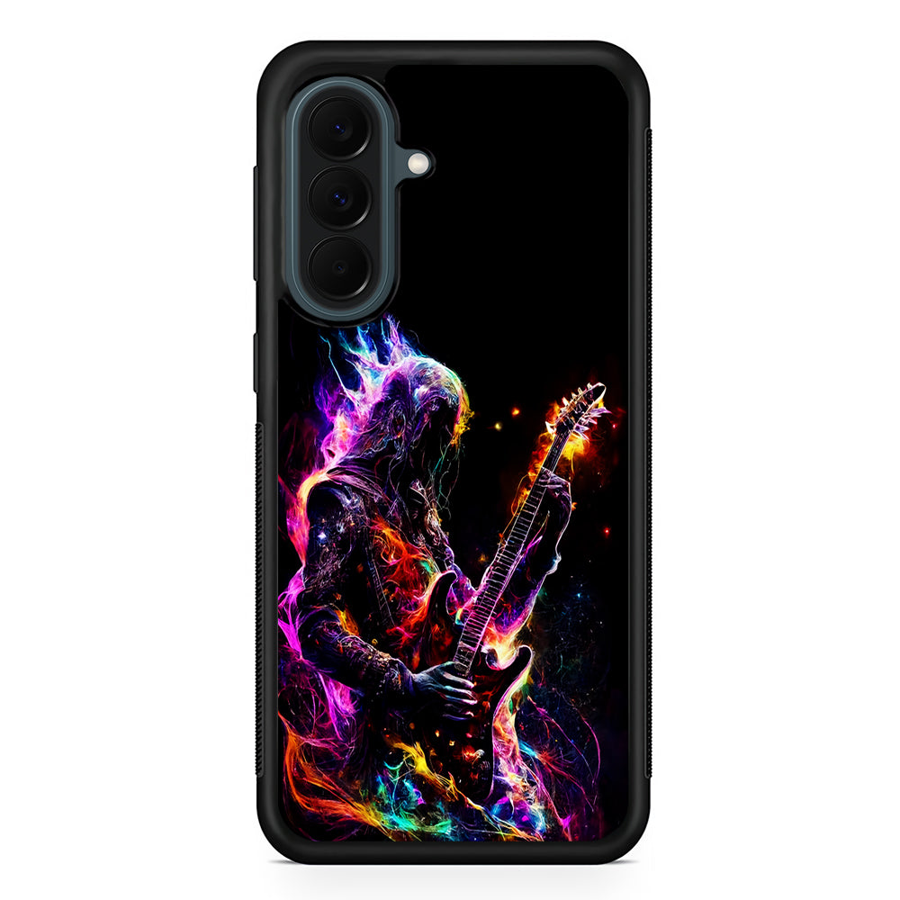 Rock Heavy Metal Guitar Samsung Galaxy A37 Case | Samsung Galaxy A37 Rubber Phone Case
