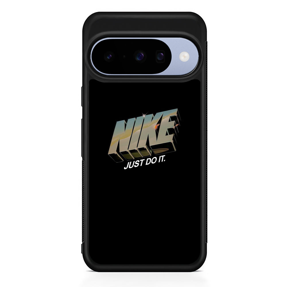 Nike Icon Three Dimension Google Pixel 10 Case | Google Pixel 10 Rubber Protective Case