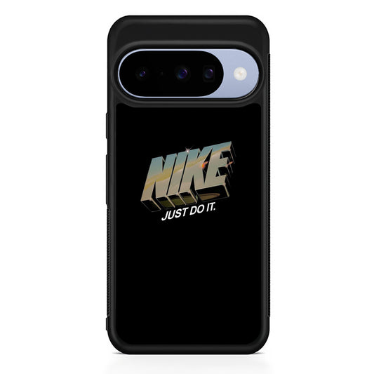 Nike Icon Three Dimension Google Pixel 10 Case | Google Pixel 10 Rubber Protective Case