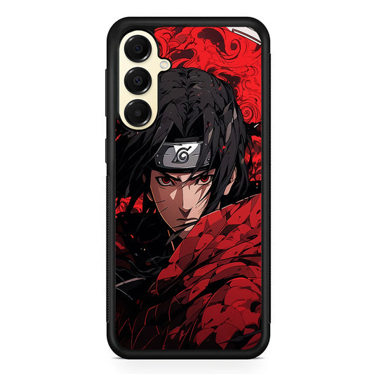 Itachi Uchiha Red Clothes Samsung Galaxy A16 Case | Slim Rubber Samsung Galaxy A16 Case