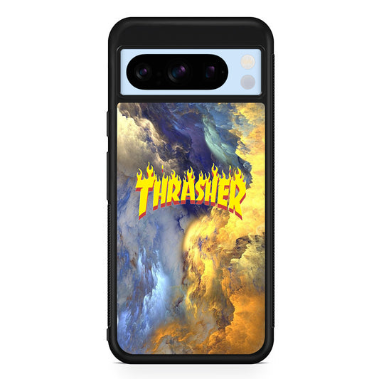 Thrasher Golden Smoke Google Pixel 8 Pro Case | Premium Protective Case for Google Pixel 8 Pro