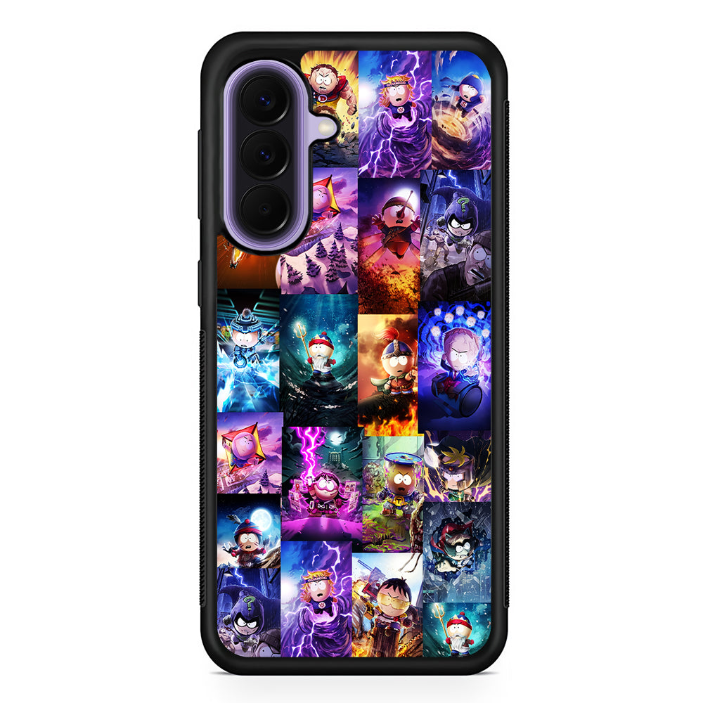South Park Hero Mode Samsung Galaxy A57 Case | Slim Samsung Galaxy A57 Rubber Case